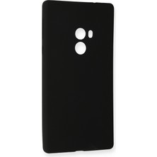 Newface Xiaomi Mi Mix Kılıf Premium Rubber Silikon - Siyah