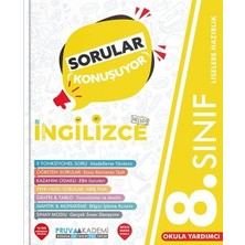 Pruva Akademi 8. Sınıf Ingilizce Sorular Konuşuyor Soru Bankası