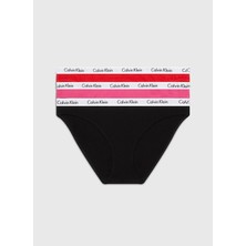 Calvin Klein Kırmızı - Pembe - Siyah Kadın Bikini Külot 000QD5146E