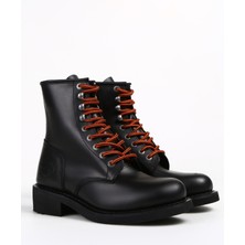 Harley Davidson Deri Siyah Erkek Bot Iron New