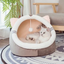 Hanyang Koyun S - 3kg Sıcak Kedi Yatak Için Sevimli Evcil Hayvan Sepeti Rahat Yavru Şezlong Yastık Kedi Evi Çadır Yumuşak Küçük Köpek Mat Çanta Kediler Için Yataklar Evcil Hayvan Malzemeleri (Yurt Dışından)