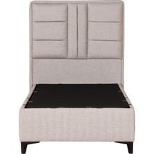 Kilim Mobilya Bamboo Sleepy Sandıklı Baza Bej (Başlık ve Yatak Dahil Değildir)