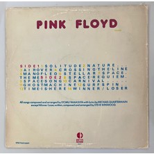 Pink Floyd Sound Lp Plak (Orjinal 1977 Dönem Türk Baskı)