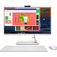 Lenovo Ideacentre Aıo 3 27IAP7 Intel Core I5-12450H 32GB 512GB SSD Inteluhdgraphic Freedos 27 Fhd IPS F0GJ00GQTX-32512 Beyaz All In One Bilgisayar
