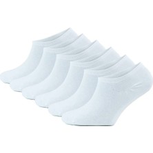 Trenderrs Kadın Pamuklu Görünmez Sneakers Çorap 6 Adet