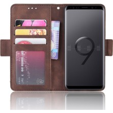 Seniee Samsung Galaxy S9 Kart Yuvalı Deri Cüzdan Telefon Kılıfı (Yurt Dışından)