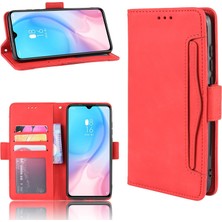 Seniee Xiaomi Mi 9 Lite Kart Yuvalı Deri Cüzdan Telefon Kılıfı (Yurt Dışından)