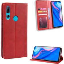 Seniee Huawei Y9 Prime 2019 Cüzdan Deri Flip Telefon Kılıfı (Yurt Dışından)