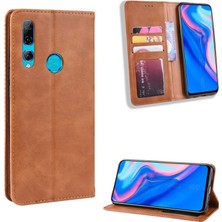 Seniee Huawei Y9 Prime 2019 Cüzdan Deri Flip Telefon Kılıfı (Yurt Dışından)