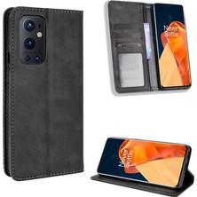 Seniee Oneplus 9 Pro Kart Yuvalı Deri Cüzdan Telefon Kılıfı (Yurt Dışından)