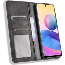 Seniee Xiaomi Redmi Note 10 5g Kart Yuvalı Deri Cüzdan Telefon Kılıfı (Yurt Dışından)