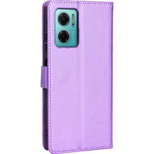 Seniee Xiaomi Redmi Note 11E Kart Yuvalı Deri Cüzdan Telefon Kılıfı (Yurt Dışından)