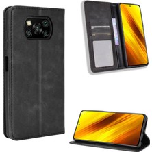 Seniee Xiaomi Poco X3 Nfc Kart Yuvalı Deri Cüzdan Telefon Kılıfı (Yurt Dışından)