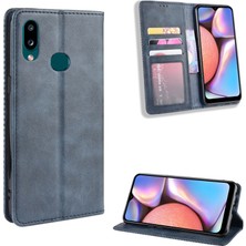 Seniee Samsung Galaxy A10S Cüzdan Deri Flip Telefon Kılıfı (Yurt Dışından)