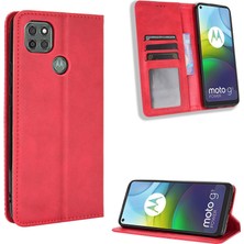 Seniee Motorola Moto G9 Power Cüzdan Deri Flip Telefon Kılıfı (Yurt Dışından)