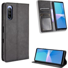 Seniee Sony Xperia 10 Iıı Cüzdan Deri Flip Telefon Kılıfı (Yurt Dışından)