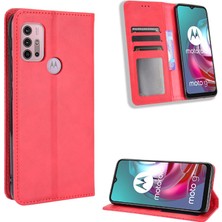 Seniee Motorola Moto G30 Cüzdan Deri Flip Telefon Kılıfı (Yurt Dışından)