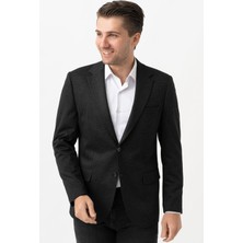 White Stone Fiumicino C3035 Regular Fit 6 Drop Ceket Desenli