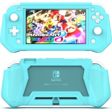 Jingyi Switch Lite Kılıf Nintendo Switch Lite Için Koruyucu Kılıf Nintendo Switch Lite ile Uyumlu Ekran Koruyucu Kapak Çıkarılabilir Tpu+Dahili Pc Ekranlı El Tutma Kılıfı (Yurt Dışından)