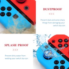 Jingyi Nintendo Switch Joy-Con Için Joystick Kapatma Kapağı Yumuşak Silikon Koruyucu Kılıf (Yurt Dışından)
