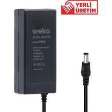 Weko 21 Volt- 2 Amper Yerli Üretim Masaüsütü 5.5*2.5 Uçlu Şarjlı Matkap Adaptörü