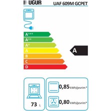 Uğur Uaf 609M Gcpet Gri Ankastre Fırın