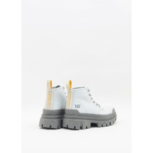 Caterpillar Hardwear Mid Kadın Beyaz Deri Bot
