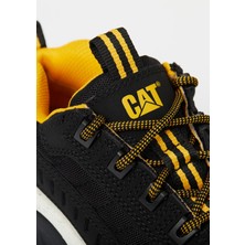 Caterpillar Intruder Erkek Siyah Deri Ayakkabı