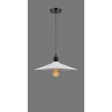 Mylights  Sarkıt Avize Beyaz Avize Modern Spor Sakıt  40 cm