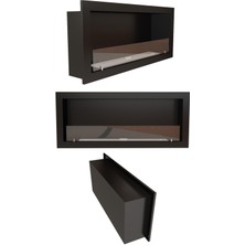 Korflame Ankastre 80 cm Bioetanol Şömine