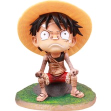 One Piece Anime Korsanlar Gk Bandaj Çocukluk Küçük Luffy Oturan Yaralı Ağlayan Sahne El Şekilli Kalıp Süsleme Çizgi Roman Sergisi (Yurt Dışından)