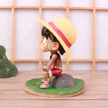 One Piece Anime Korsanlar Gk Bandaj Çocukluk Küçük Luffy Oturan Yaralı Ağlayan Sahne El Şekilli Kalıp Süsleme Çizgi Roman Sergisi (Yurt Dışından)