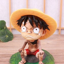 One Piece Anime Korsanlar Gk Bandaj Çocukluk Küçük Luffy Oturan Yaralı Ağlayan Sahne El Şekilli Kalıp Süsleme Çizgi Roman Sergisi (Yurt Dışından)