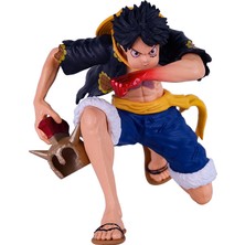 One Piece Tek Parça Dt Wano Gk Üfleme Ikinci Blok Luffy Diz Çökmüş Köpek Süsü Kutulu El Modeli (Yurt Dışından)