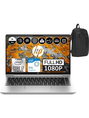 Hp Probook 440 G10 Intel Core I7 1355U 16GB 2tb SSD Intel® Iris® Xᵉ Windows 11 Home 14" Fhd Taşınabilir Bilgisayar 8A567EAWH04 + Weblegelsin Çanta