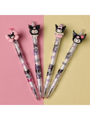 Piraye Gift Sanrio Kawai Kuromi Jel Kalem 1 Adet