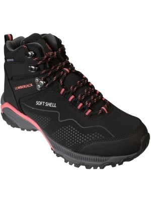 Lumberjack Kadın Siyah Pembe Waterprof Outdoor Bileki Bot