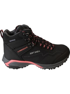 Lumberjack Kadın Siyah Pembe Waterprof Outdoor Bileki Bot