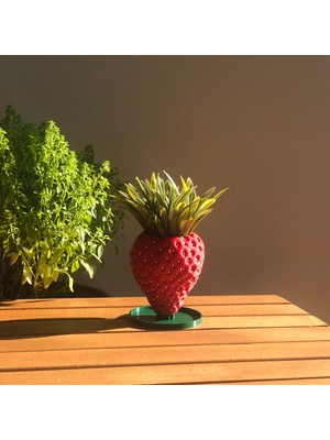 Çilek Saksı 7cm - Bioplastik
