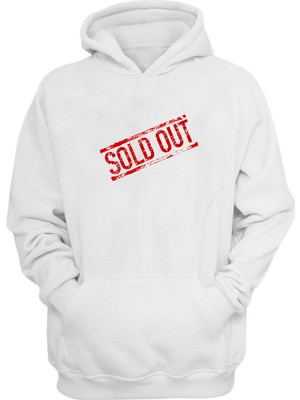 The Wert Unisex Satıldı Sold Out Beyaz  Normal Kalıp Sweatshirt
