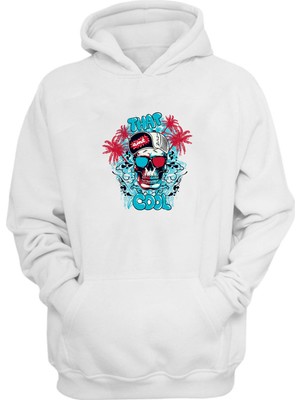 The Wert Unisex That Cool Beyaz  Normal Kalıp Sweatshirt