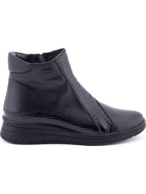 Forelli 21353 Pınnos Siyah Kadın Hakiki Deri Bot