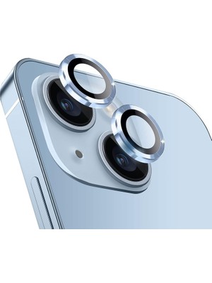 Voyo iPhone 15 Plus ve iPhone 15 Safir Kamera Lens Koruyucu Uygulama Aparatlı