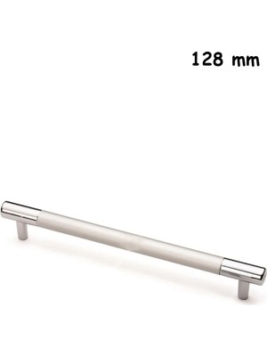Şenel Yapı Market 128 mm Hitit Boru Boy Kulp Mobilya Dolap Kapak Çekmece Kulpu Mat Krom