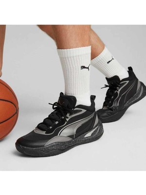 Puma Basketbol Ayakkabısı Playmaker Pro Erkek Basketbol Ayakkabı 379014-01 Sıyah