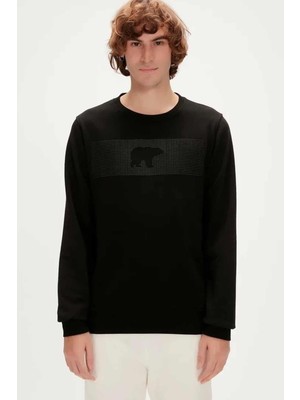 Bad Bear Fancy Crewneck Erkek Sweatshirt 19.02.12.007MIDNIGHT