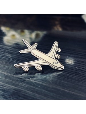 Kuyumcudan Uçak Yaka Rozeti