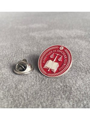 Kuyumcudan Hakim ve Savcılar Kurulu Yaka Rozeti