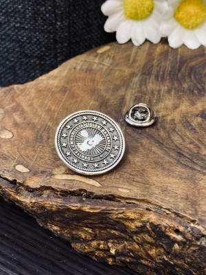 Kuyumcudan Içişleri Bakanlığı Gümüş Yaka Rozeti