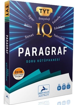 Paraf Yayınları TYT IQ Paragraf Soru Bankası